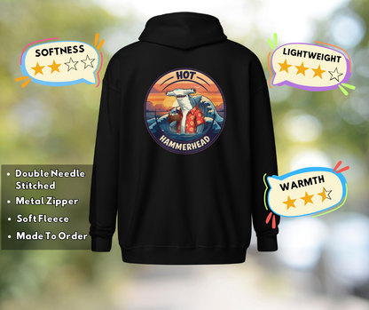 Women's Hot Hammerhead Zipper Hoodie