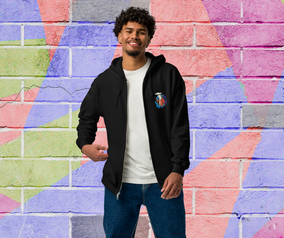 Men's Hot Hammerhead Zipper Hoodie