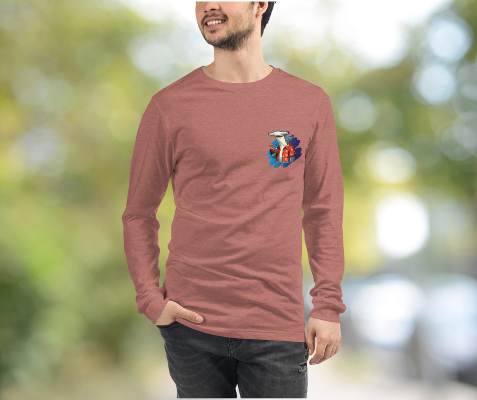 Men's Hot Hammerhead Long Sleeve Shirt